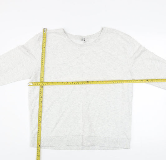 Mens UK Size L H&M Grey Pullover Sweatshirt