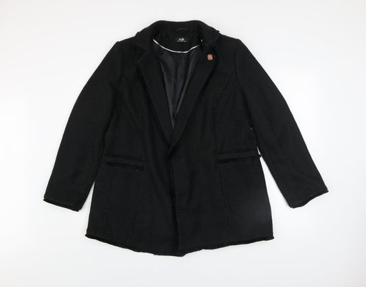 Womens UK Size 16 Wallis Black Blazer