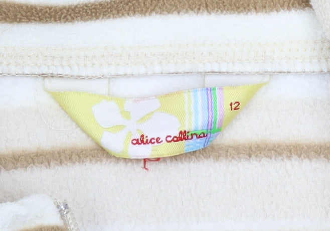 Womens UK Size 12 Alice Collins Beige Walking Jacket
