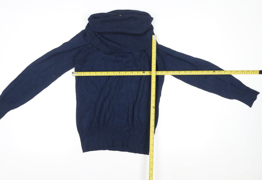Womens UK Size S Klass Blue Basic Blouse