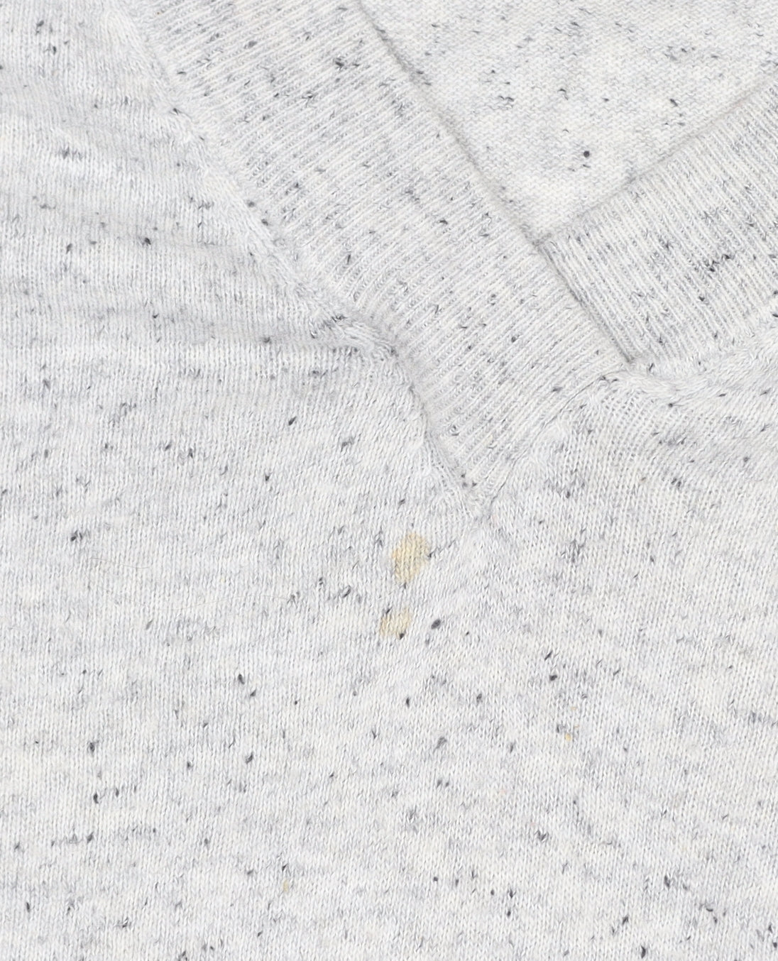 Superdry Women's Grey V-Neck Pullover Jumper XS Wool Blend