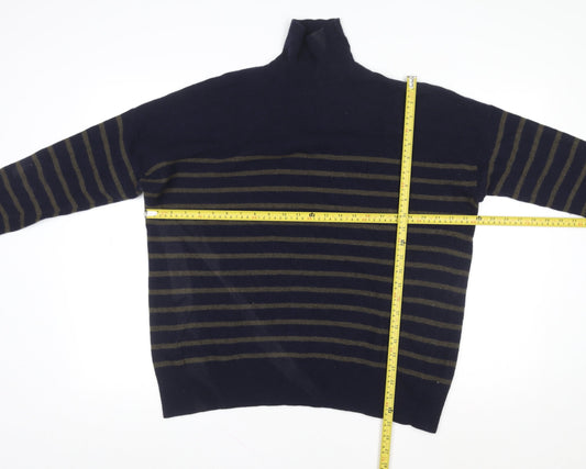 Womens UK Size XS Zara Blue Pullover Jumper