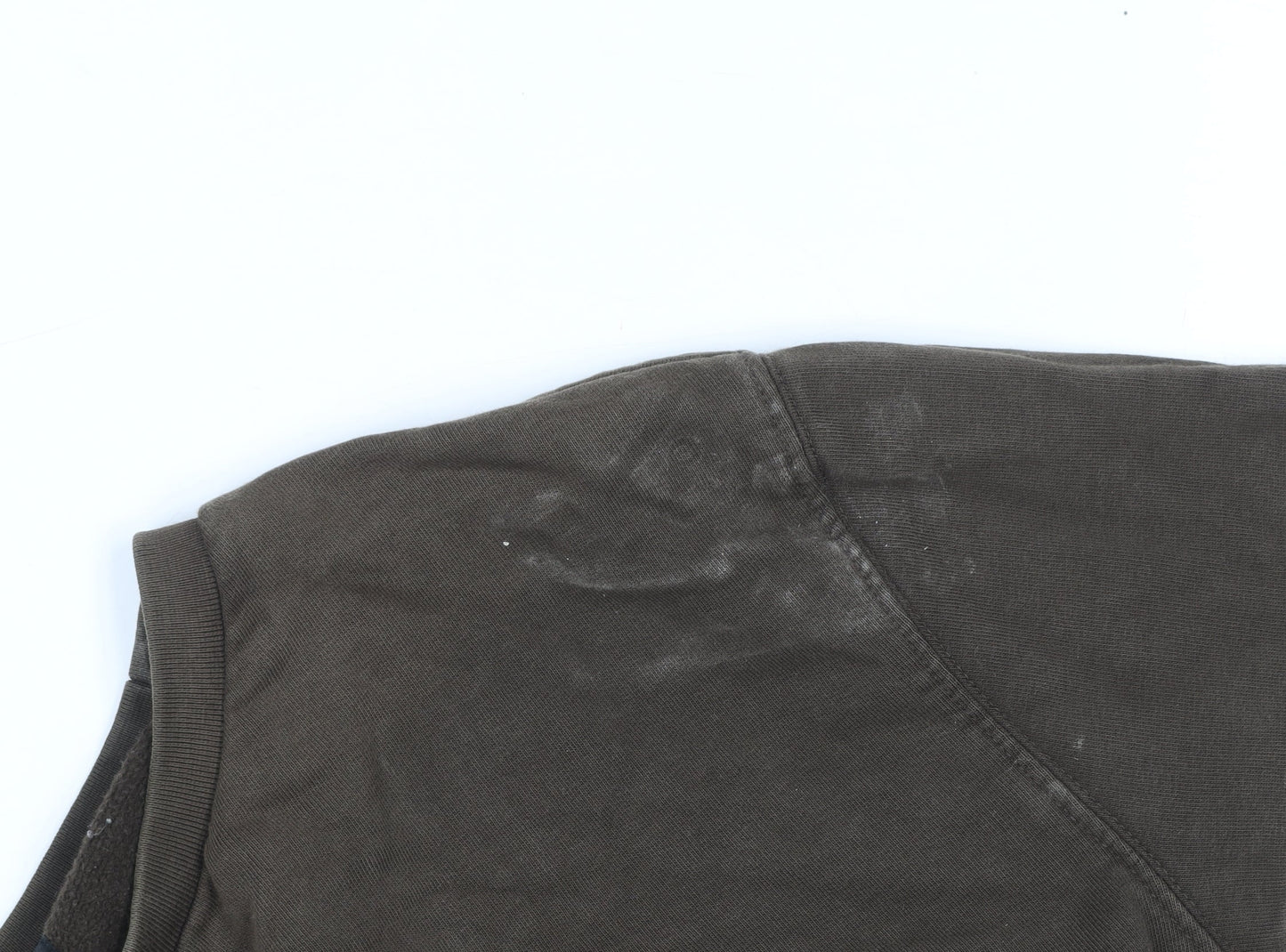 Vans Men's Brown Colour Block Crew Neck Sweatshirt Size M