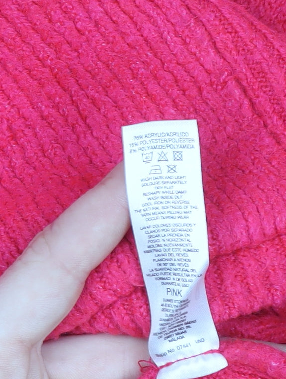 Womens UK Size XL Savida Pink Pullover Jumper