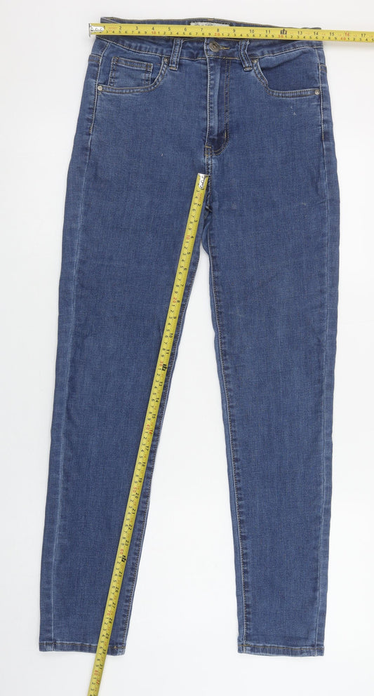 Womens UK Size 8 Paco Boutique Slim Fit Skinny Blue Jeans