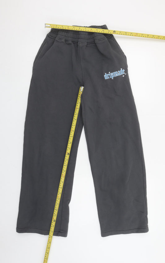 Womens UK Size XS Dripmade Relaxed Fit Sweatpants Grey Trousers