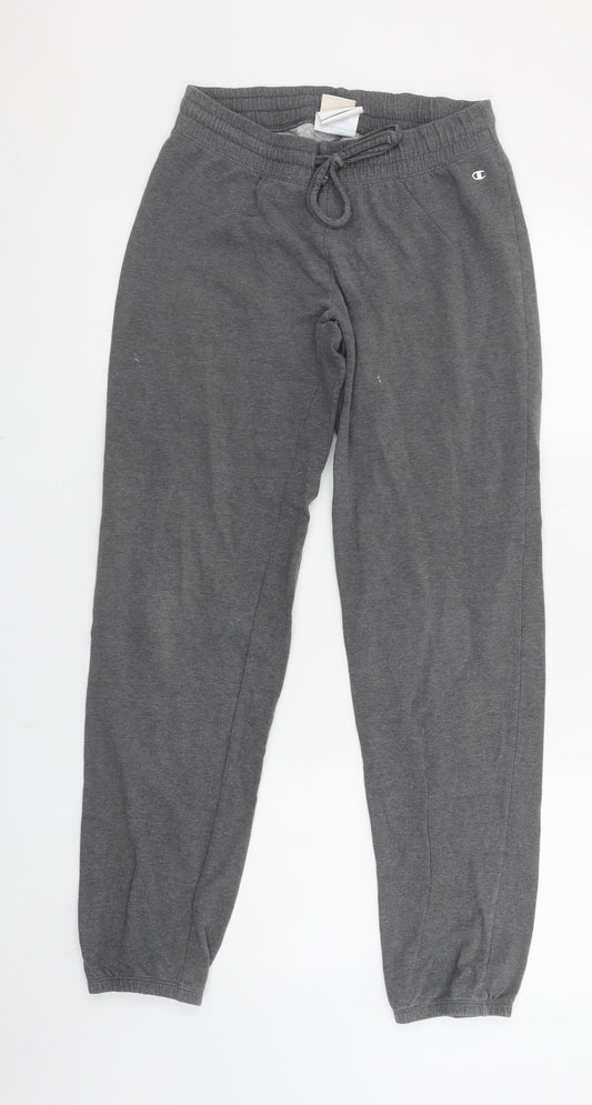 Womens UK Size S Champion Regular Fit Jogger Grey Trousers