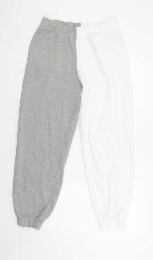 Womens UK Size M Hollister Regular Fit Jogger Multicoloured Trousers
