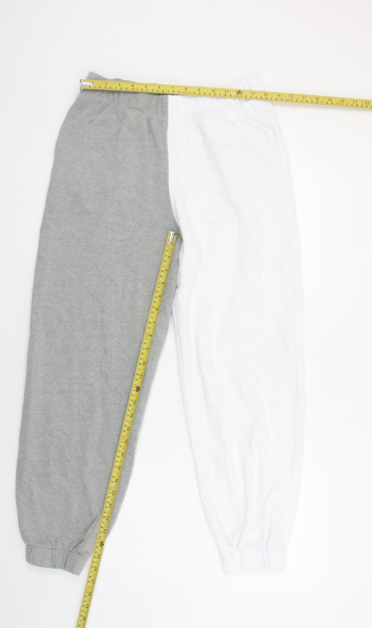 Womens UK Size M Hollister Regular Fit Jogger Multicoloured Trousers