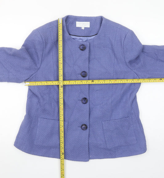 Womens UK Size 18 Cotswold Collections Regular Purple Blazer