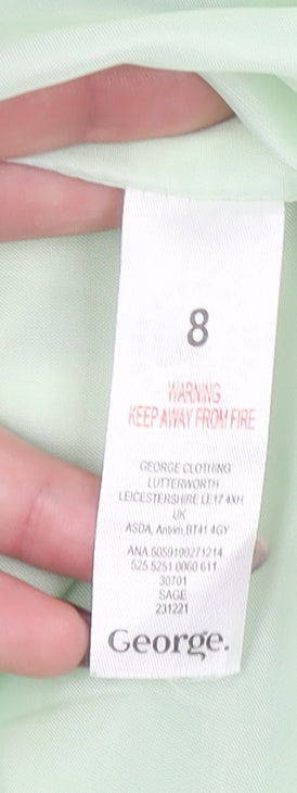 George Women’s Sage Green Single Breasted Blazer Size 8