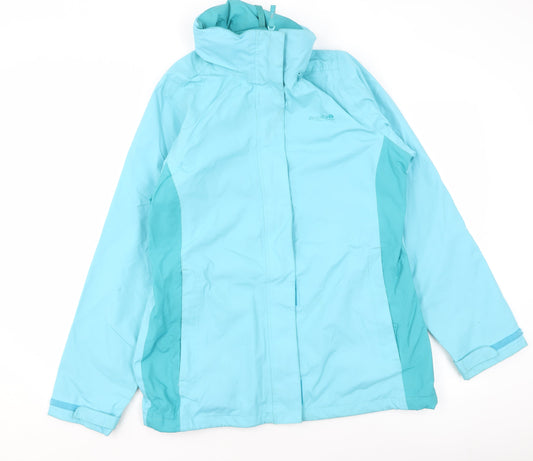 Womens UK Size 14 Regatta Blue Rain Coat