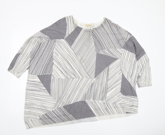 Womens UK Size L Phase Eight Grey Pullover Jumper