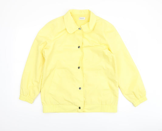 Womens UK Size 10 Damart Yellow Basic Jacket