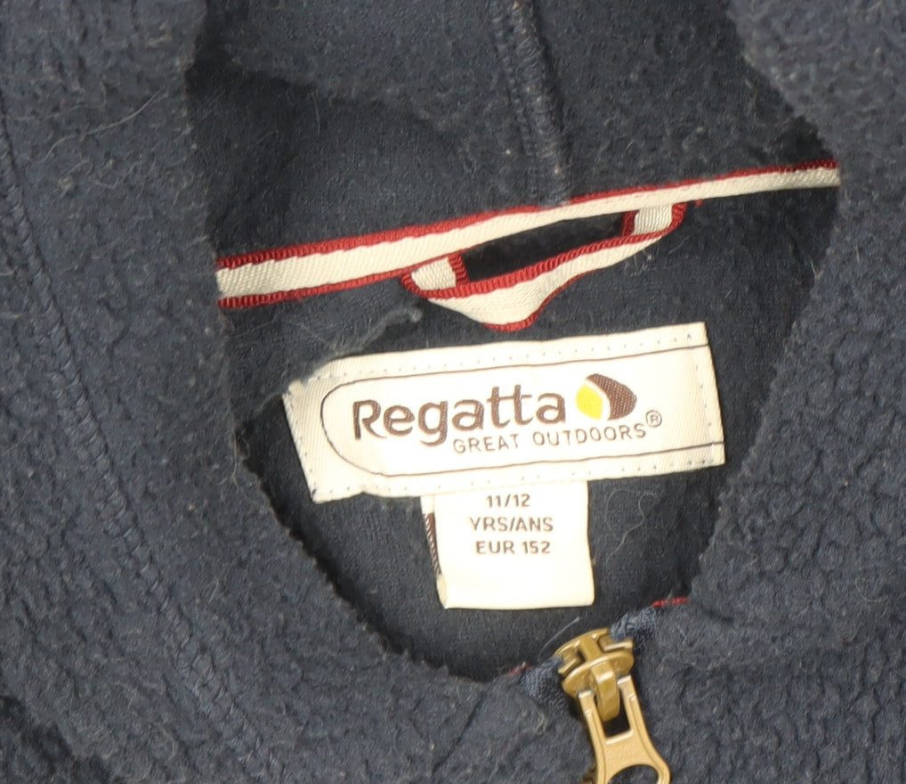 Boys UK Size 11-12 Years Regatta Blue Basic Jacket