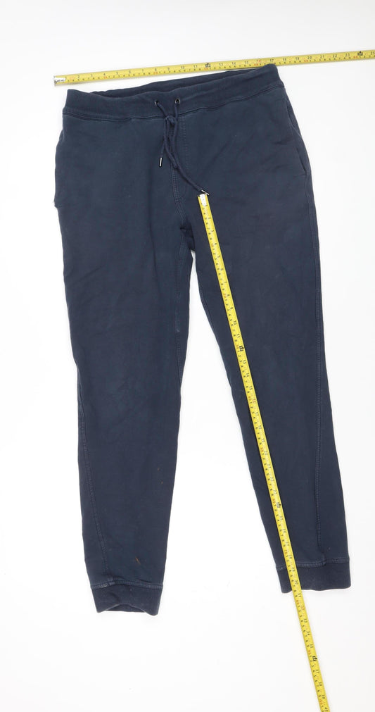 Mens UK Size L Michael Kors Regular Fit Jogger Blue Trousers