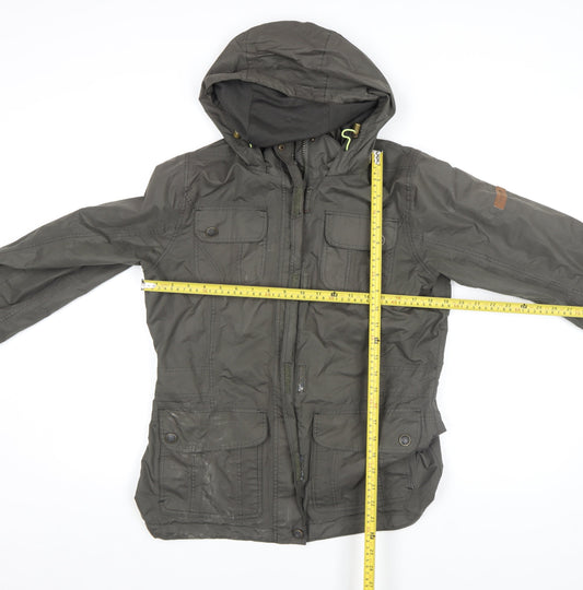 Womens UK Size 12 Regatta Green Parka Coat