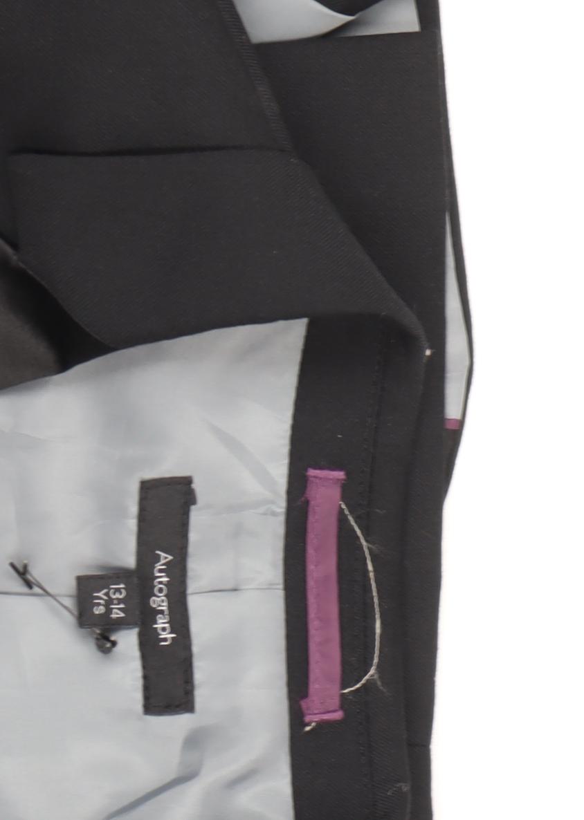 Marks and Spencer Autograph Teens Black 13-14Y Tuxedo Blazer Jacket