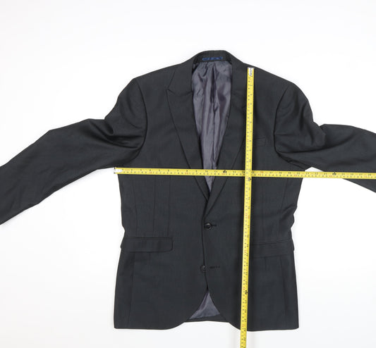 Mens UK Size 38 NEXT Black Basic Jacket