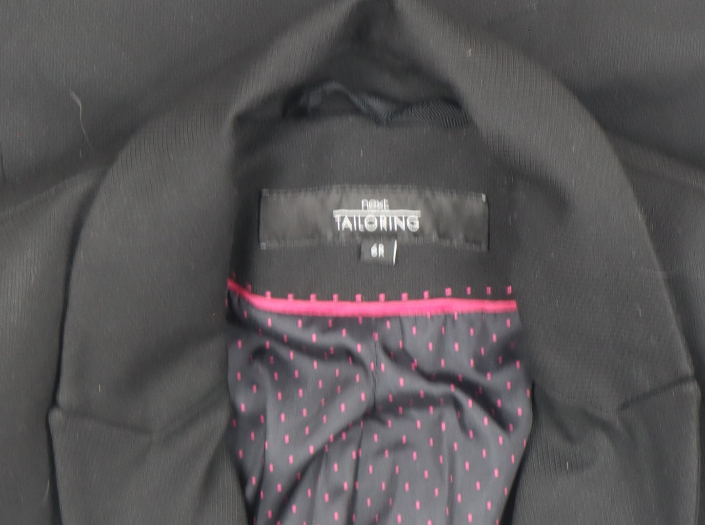 Womens UK Size 8 NEXT Regular Black Blazer