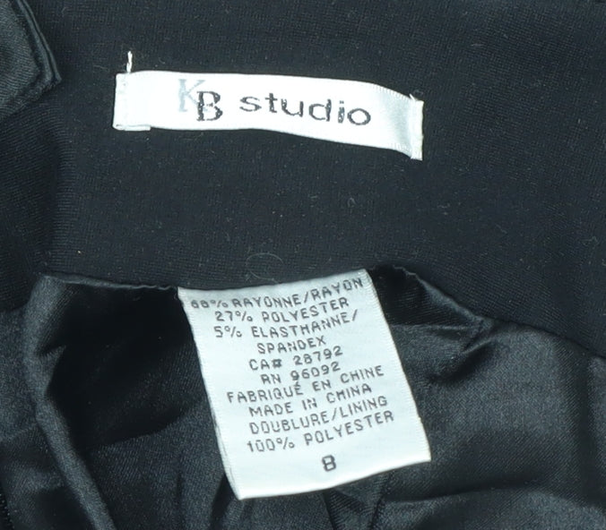 Womens UK Size 12 KB Studio Straight & Pencil Jersey Skirt