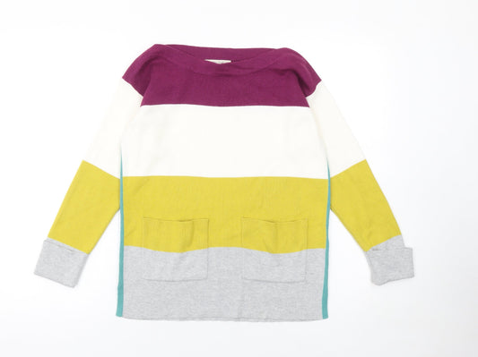 Womens UK Size 6 White Stuff Multicoloured Pullover Jumper