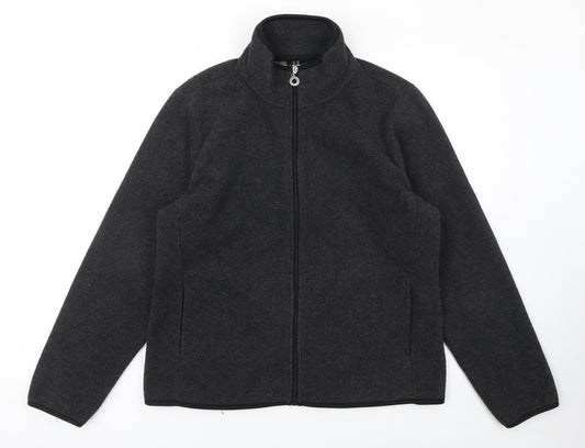 Womens UK Size XL E Studio Black Walking Hiking Gym & Training Jacket