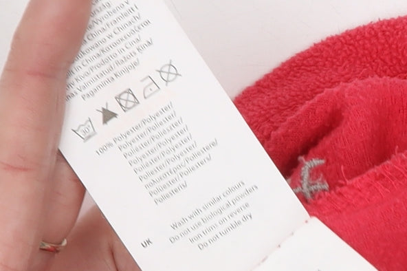 Gelert Women's Pink 1/2 Zip Fleece Pullover Sweatshirt UK 10