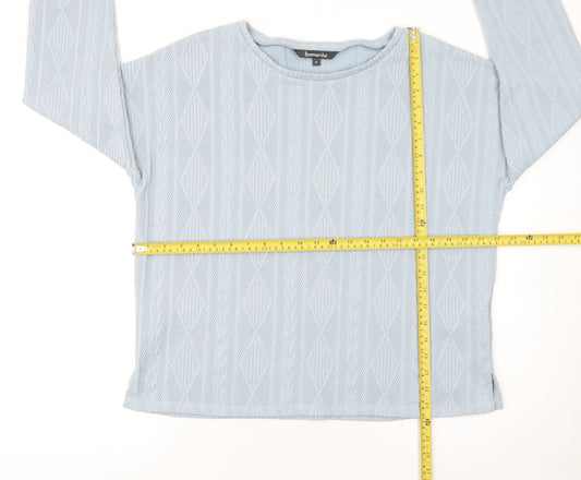 Womens UK Size 14 Bonmarché Blue Pullover Jumper
