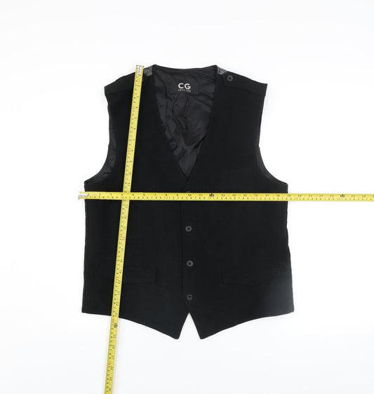 Mens UK Size M Cecil Gee Black