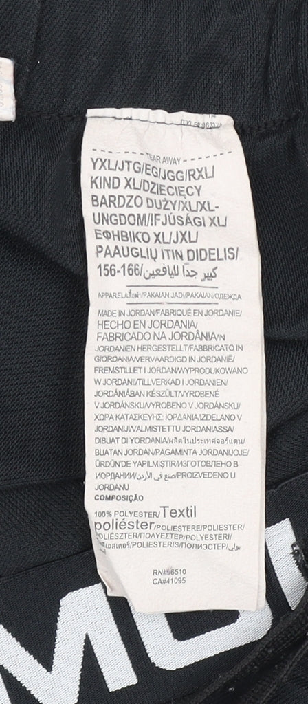 Under Armour Girls Black XL Athletic Running Shorts Moisture Wicking