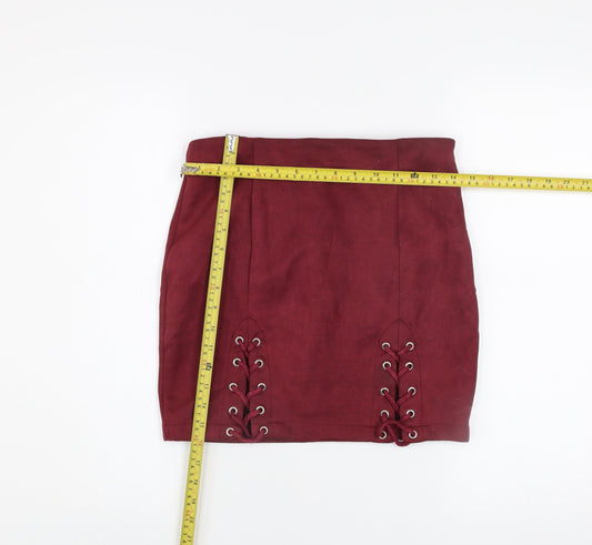 Womens UK Size M ONLY FASHION Straight & Pencil Jersey Skirt