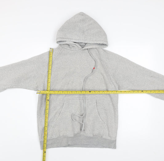 Mens UK Size M Champion Grey Pullover Hoodie