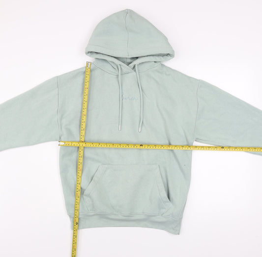 Bench Women’s Green Pullover Hoodie Size 10 Cotton Blend