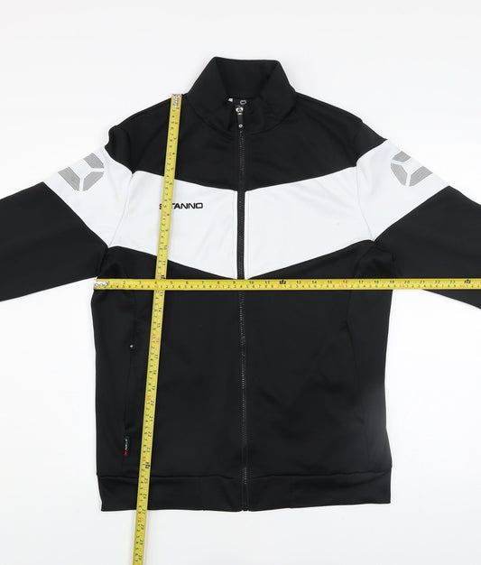 Mens UK Size M Stanno Black FootballRunning & JoggingGym & Training Jacket