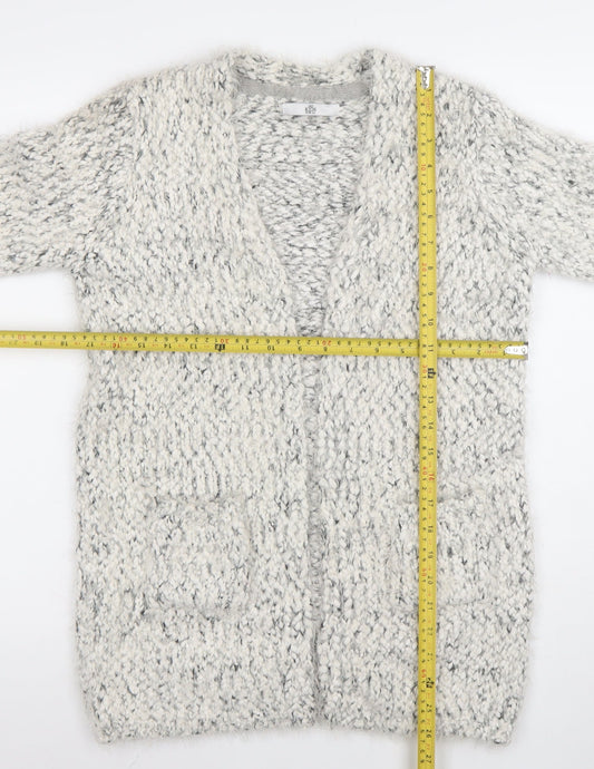 Girls UK Size 13-14 Years Marks and Spencer Grey Cardigan Jumper