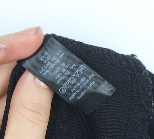 George Women’s Black Size 8 Stretch Leggings Comfortable Everyday Wear