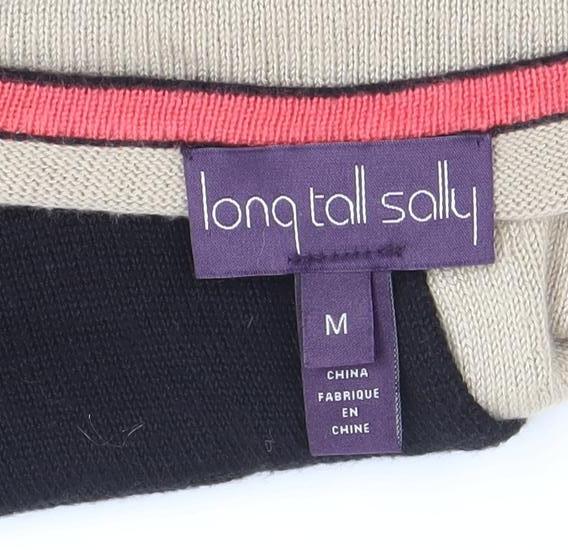 Long Tall Sally Women's Multicoloured Geometric Cardigan M