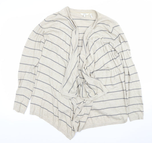 Womens UK Size 12 FatFace Beige Cardigan Jumper