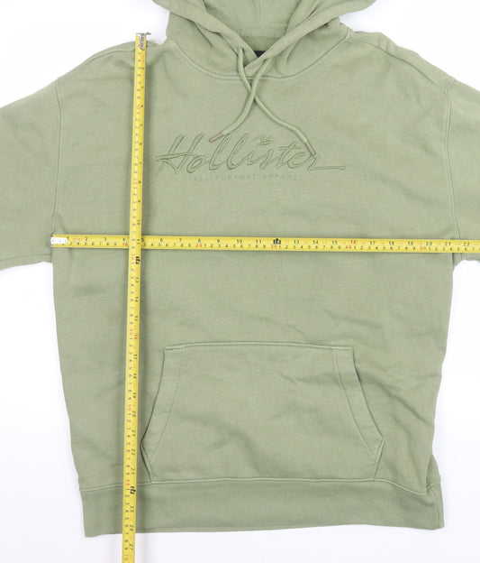 Hollister Women’s Green Relaxed Fit Pullover Hoodie Size L