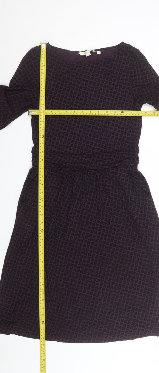 Womens UK Size 10 Boden Fit & Flare Dress