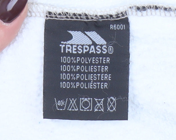 Womens UK Size M Trespass Beige Pullover Sweatshirt