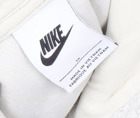 Womens UK Size 1X Nike Ivory Pullover Hoodie