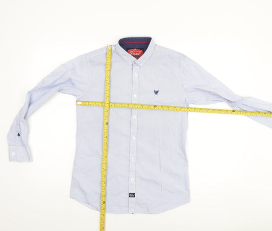 Boys UK Size 13 Years Diesel Blue Basic Button-Up