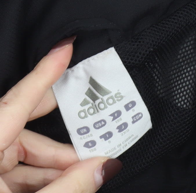 Adidas Mens Black L Liverpool Windbreaker Jacket
