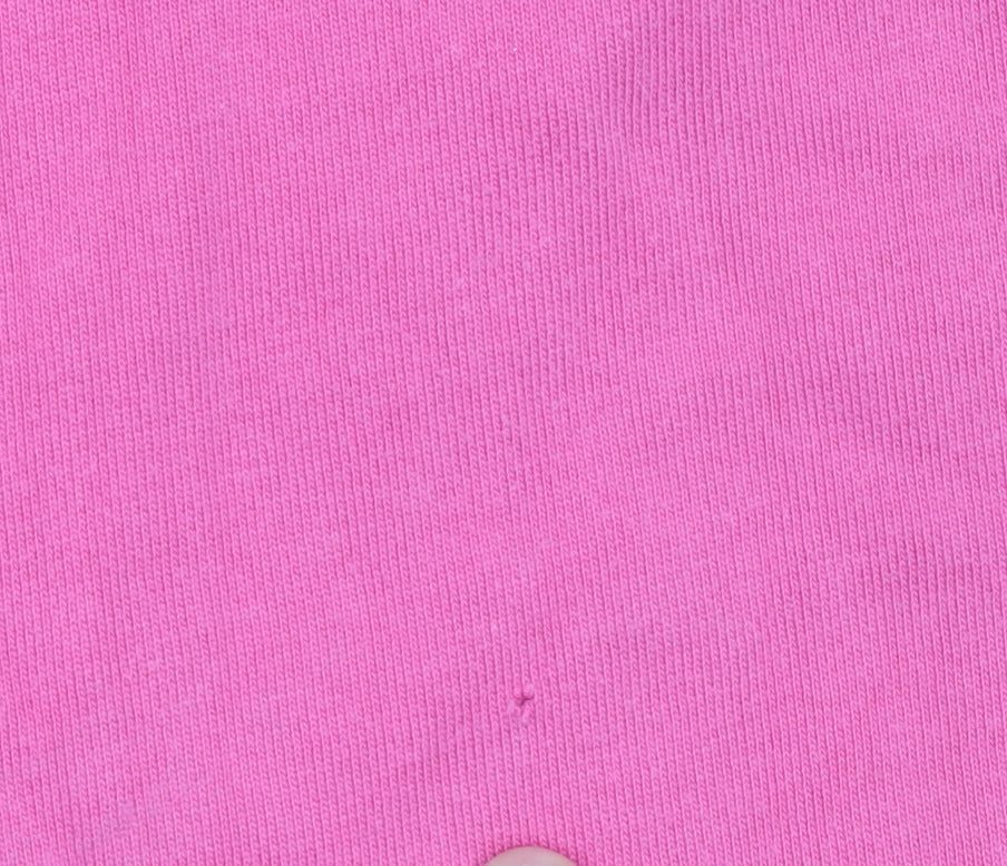 Womens UK Size L Noughts & Kisses Relaxed Fit Sweatpants Pink Trousers