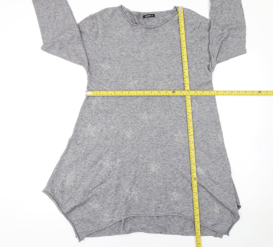 Womens UK Size 14 Roman Grey Pullover Jumper