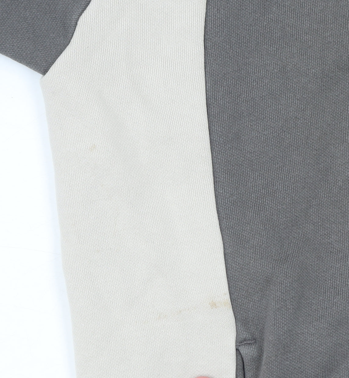 Additional view of Nike boys’ grey 10-12 years 1/4 zip golf fleece sweatshirt