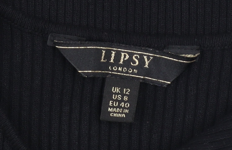Womens UK Size 12 Lipsy Bodycon Dress