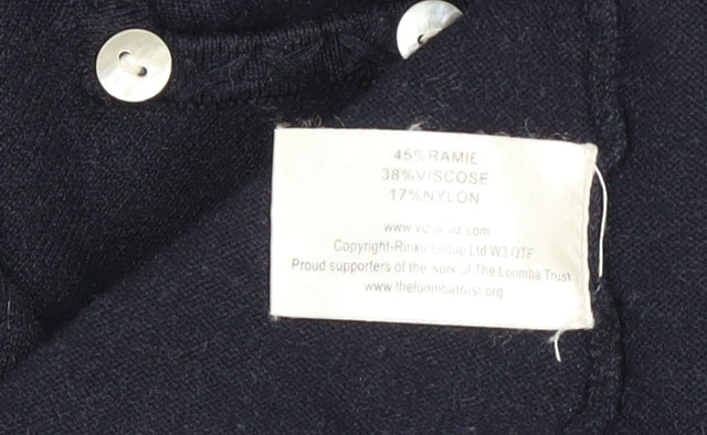 Womens UK Size 16 Viz-A-Viz Black Pullover Jumper